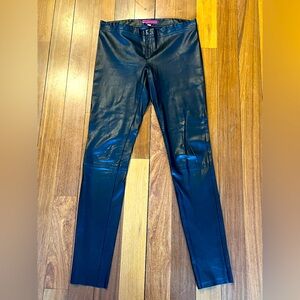Alice + Olivia Black Vegan Leather Pants
Size 4 Great Pre-loved Condition
